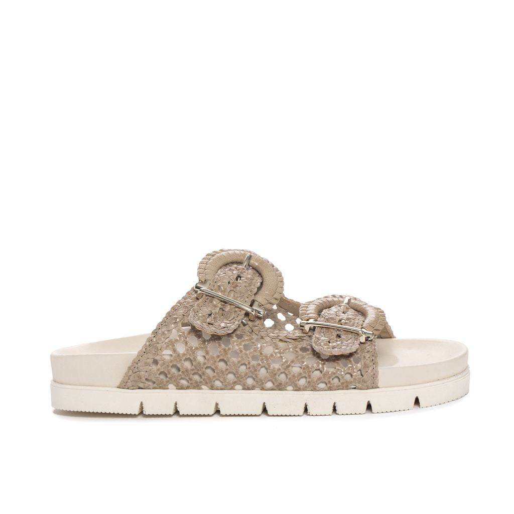 SANDALIA FUSSBETT CAIMAN TAUPE