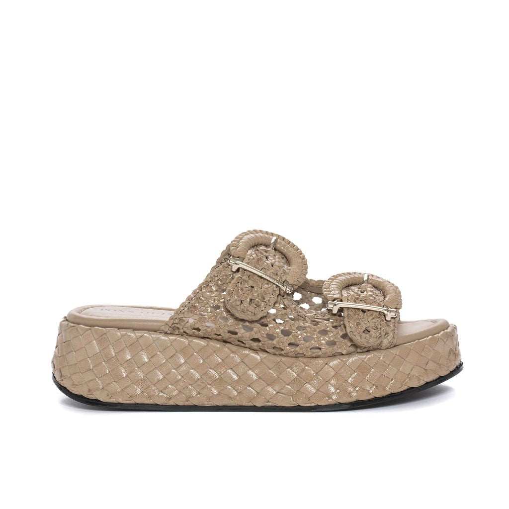 SANDALIA PLATAFORMA MAUI TAUPE