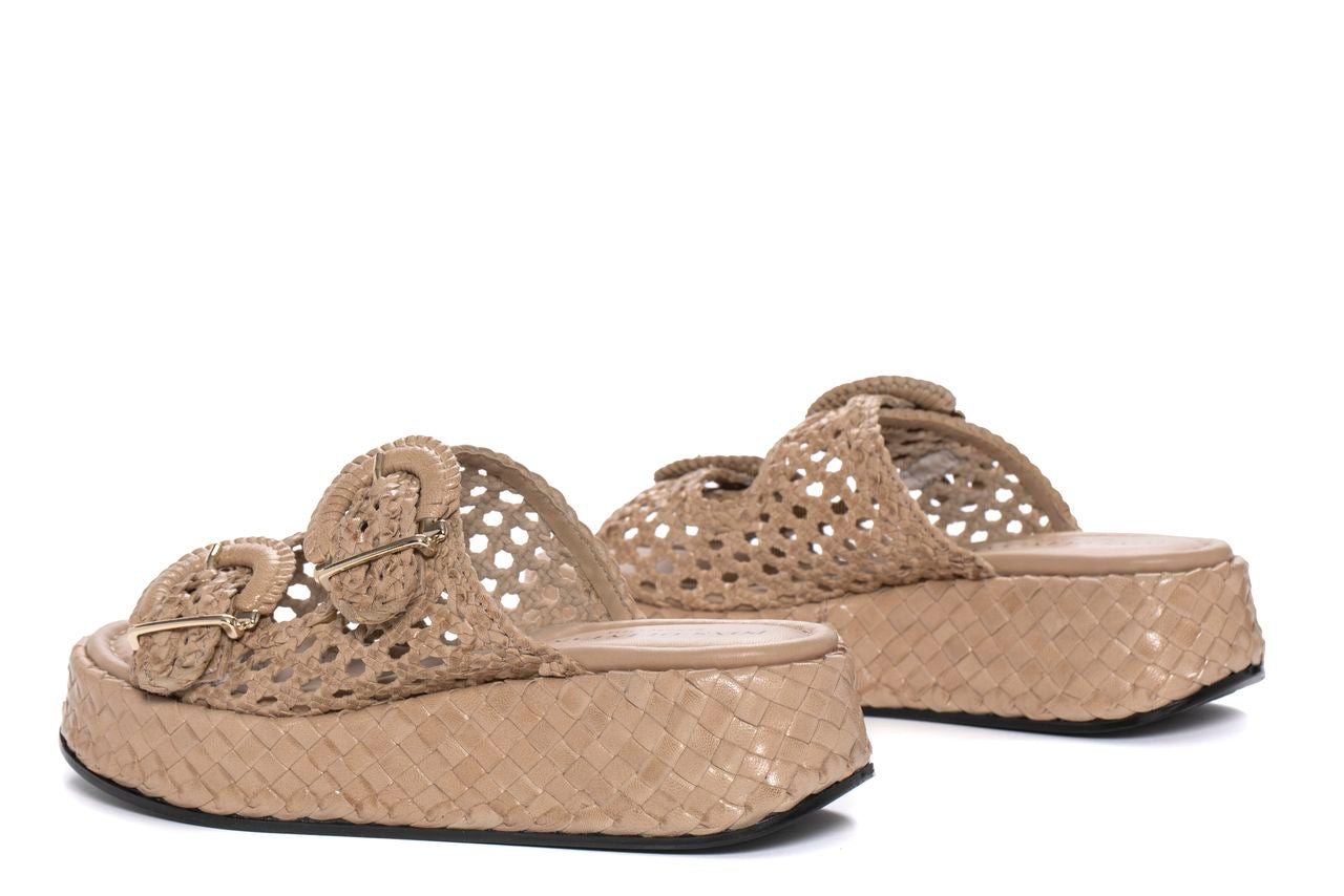 SANDALIA PLATAFORMA MAUI TAUPE