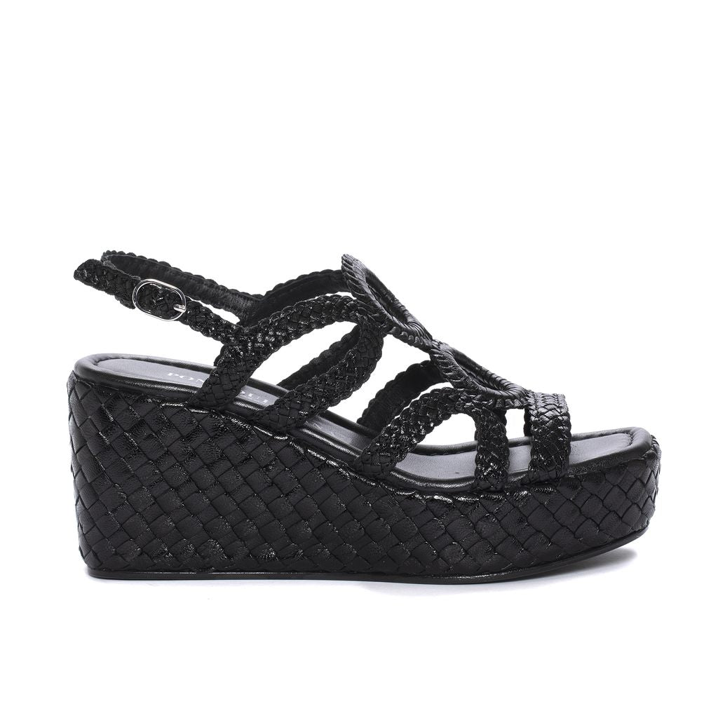 SANDALIA PLATAFORMA ANKARA NEGRO