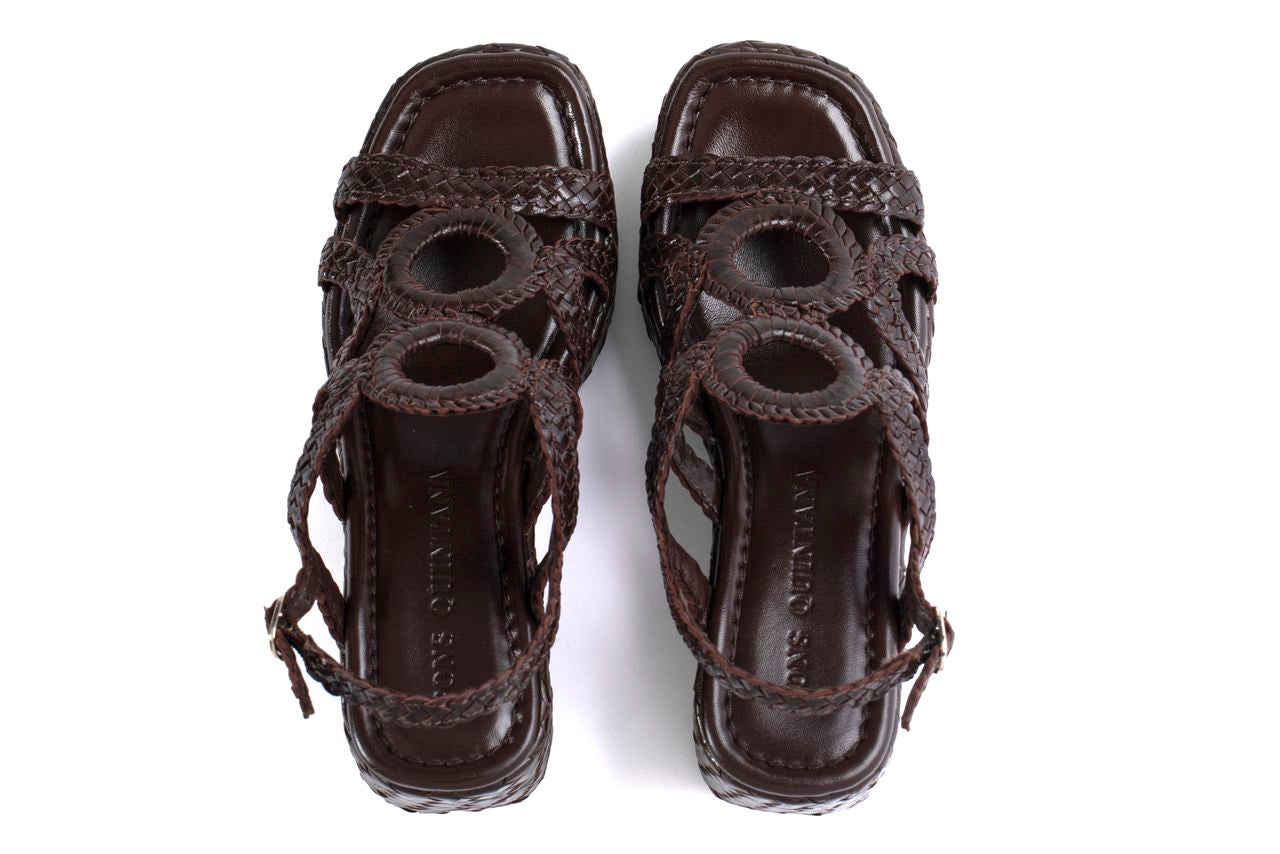 SANDALIA PLATAFORMA ANKARA CAFE