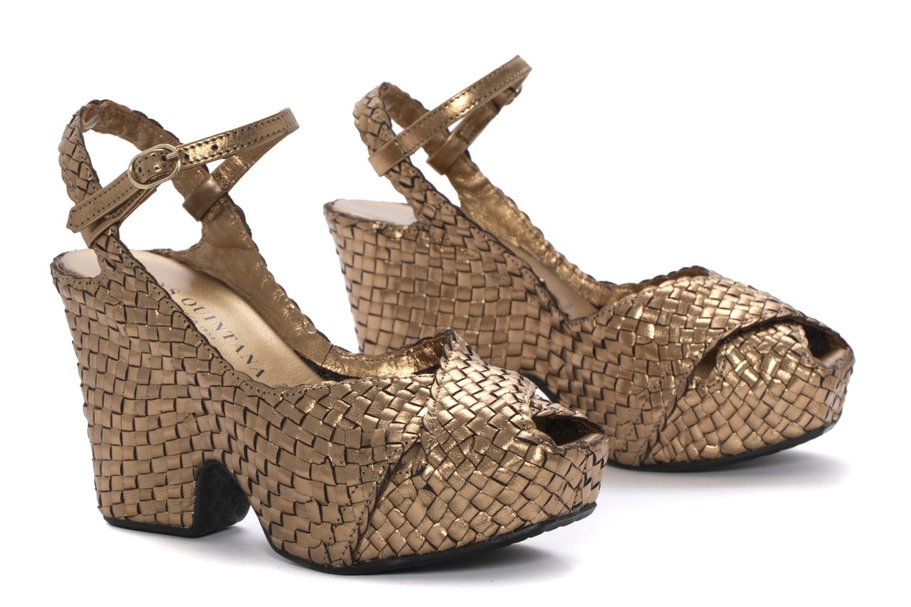 SANDALIA TACON CALI METAL OASSI