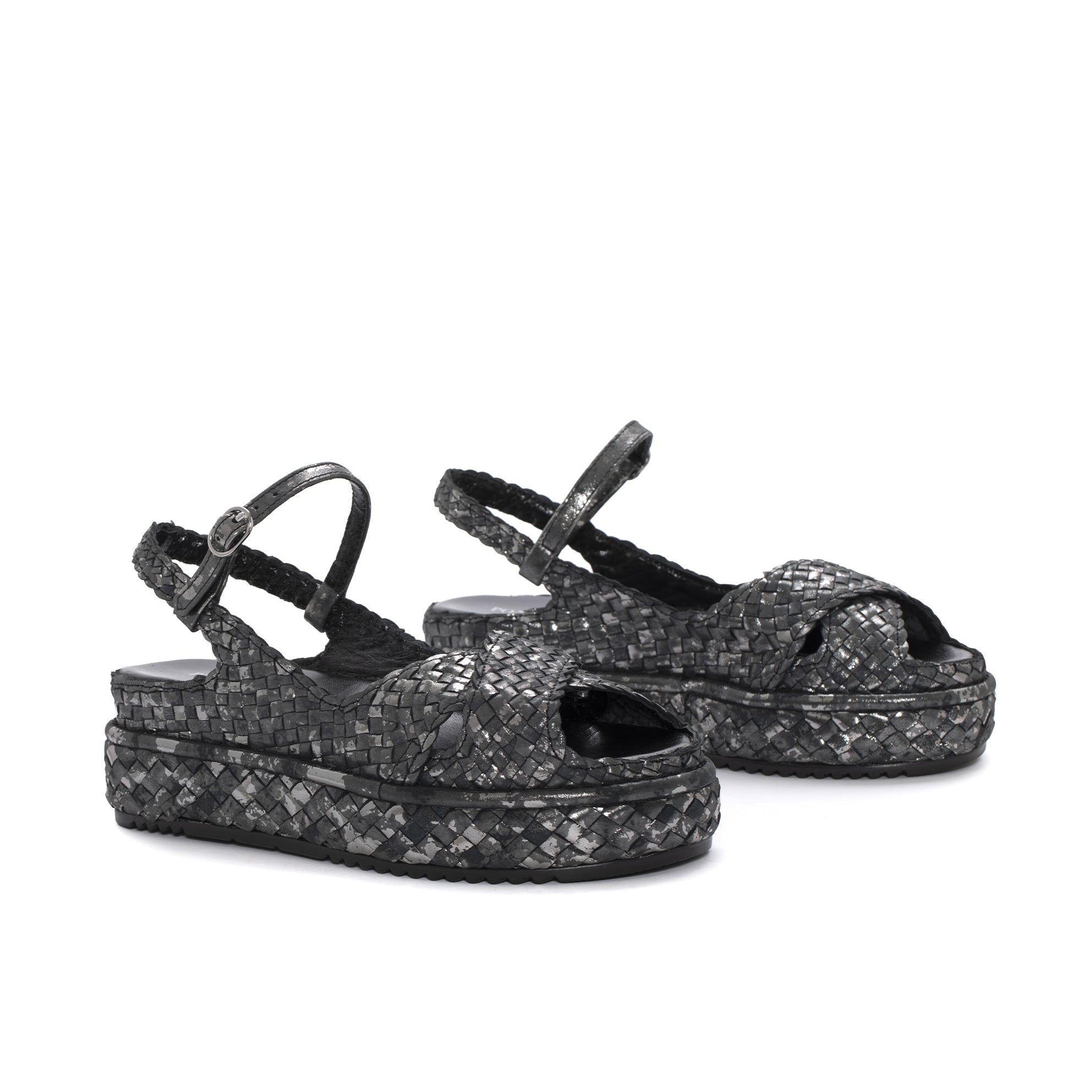 SANDALIA PLATAFORMA MAIKA GAUDET NEGRO