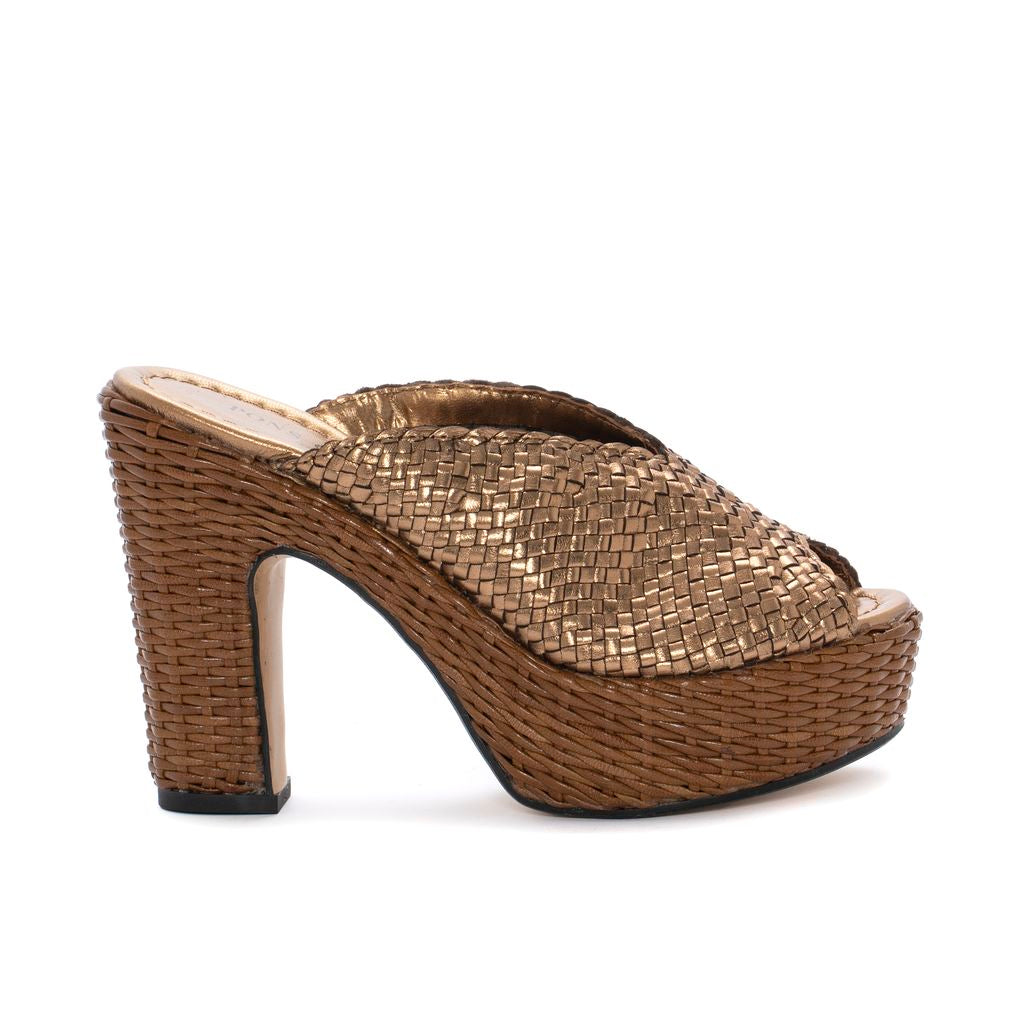 SANDALIA TACON GENOVA METAL OASSI