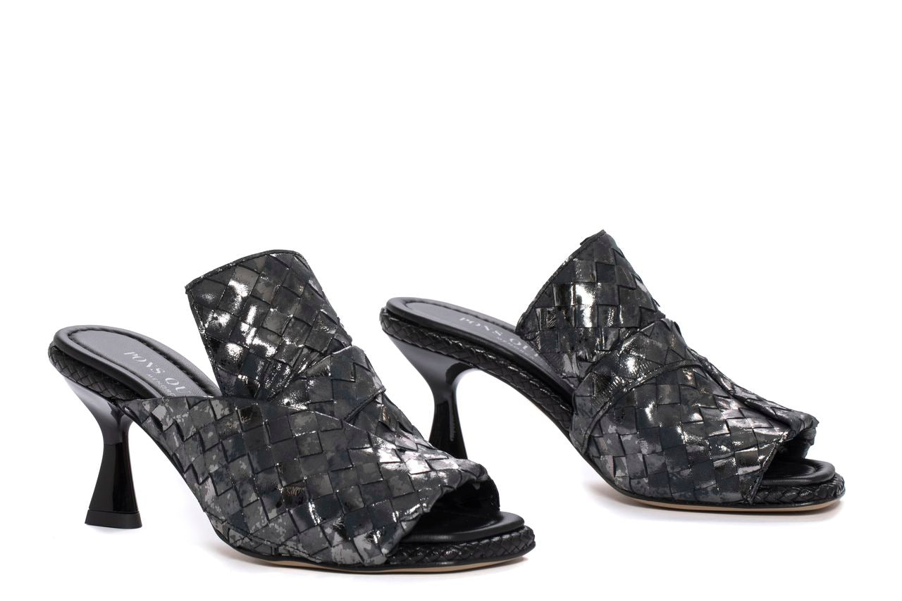 SANDALIA TACON FIJI GAUDETTE NEGRO