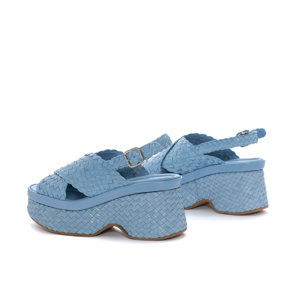 SANDALIA PLATAFORMA LILLE AQUA