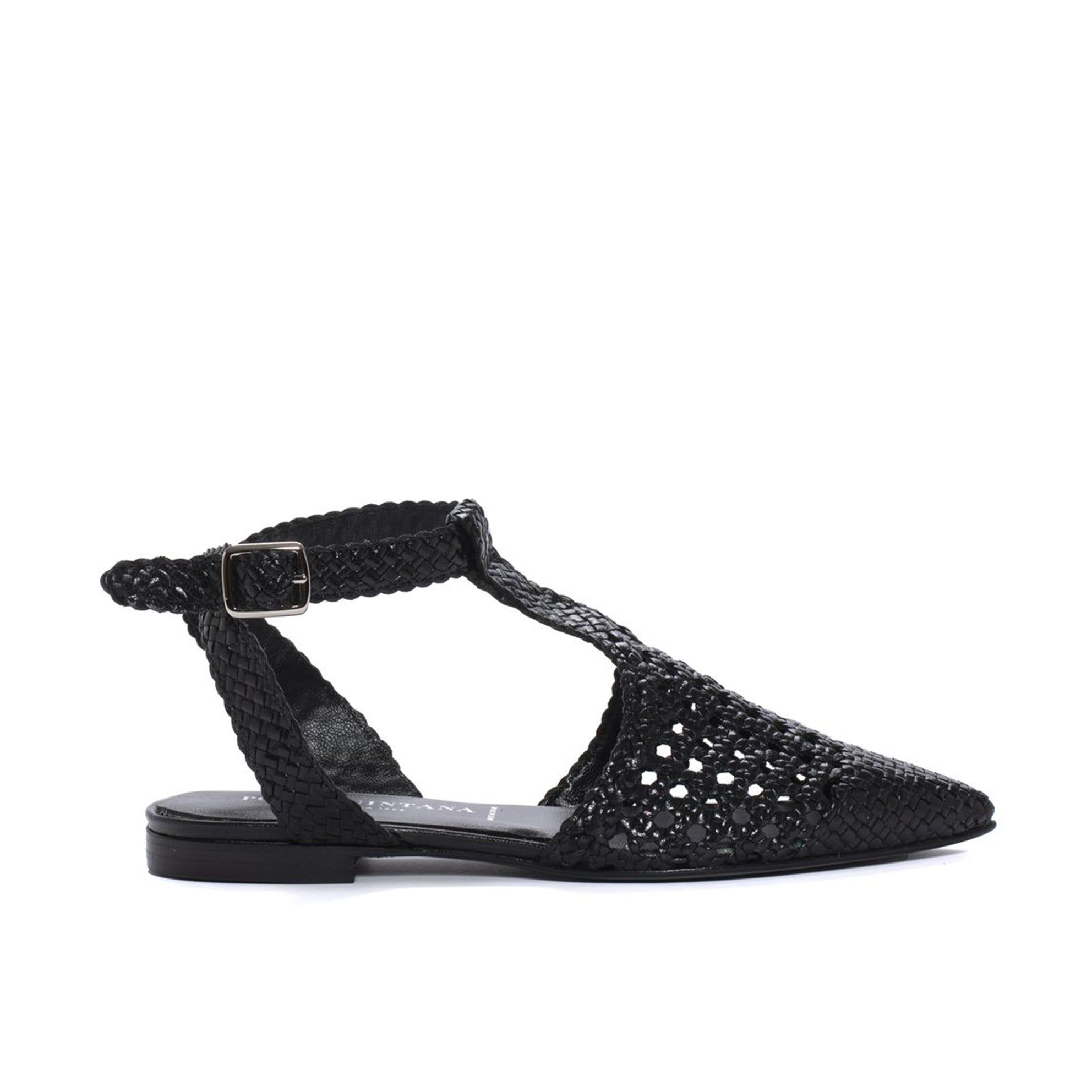 SANDALIA PLANA CAIRO NEGRO