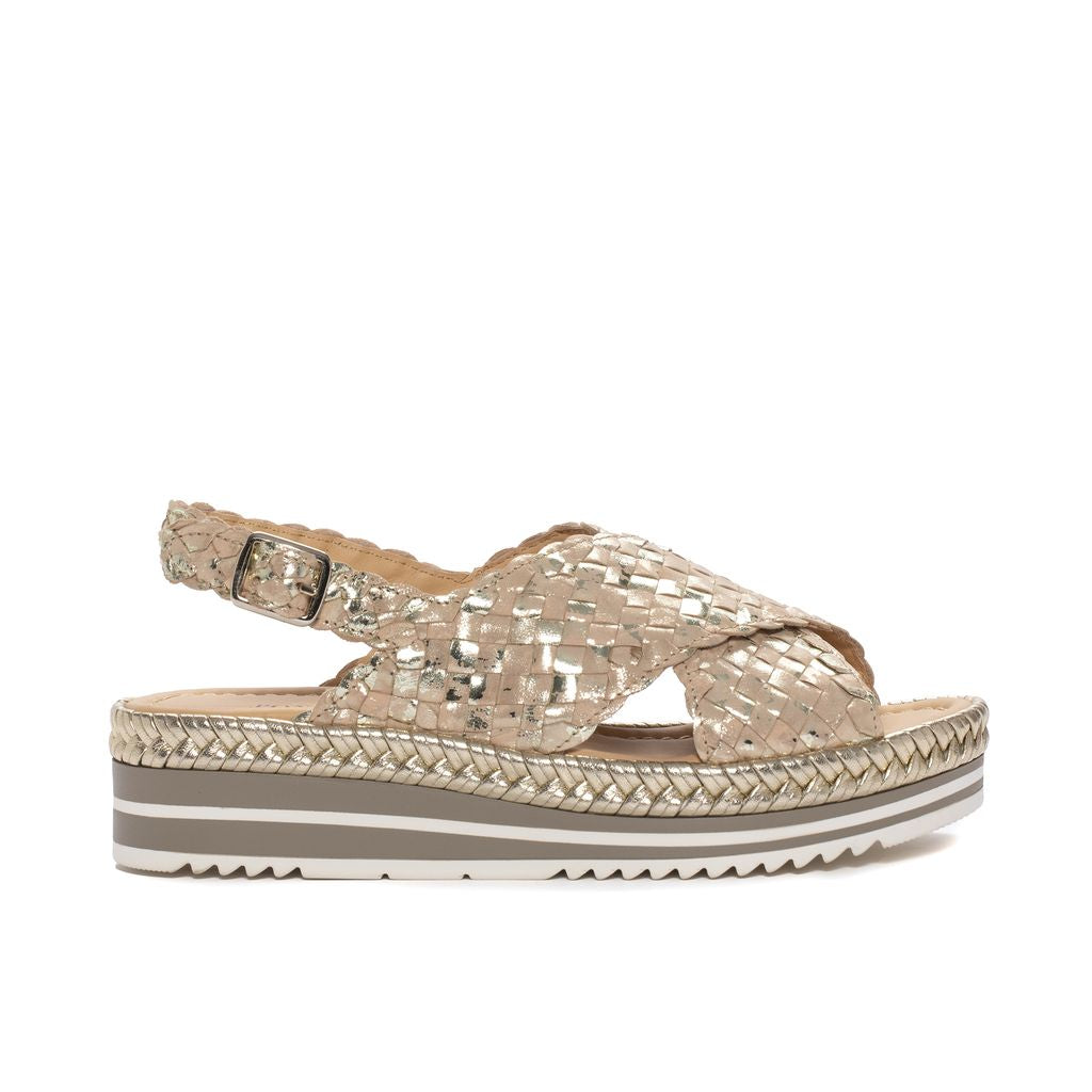 SANDALIA PLATAFORMA MILAN IVORY