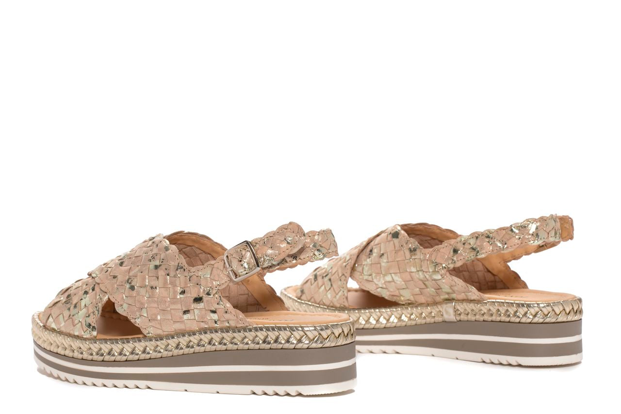 SANDALIA PLATAFORMA MILAN IVORY