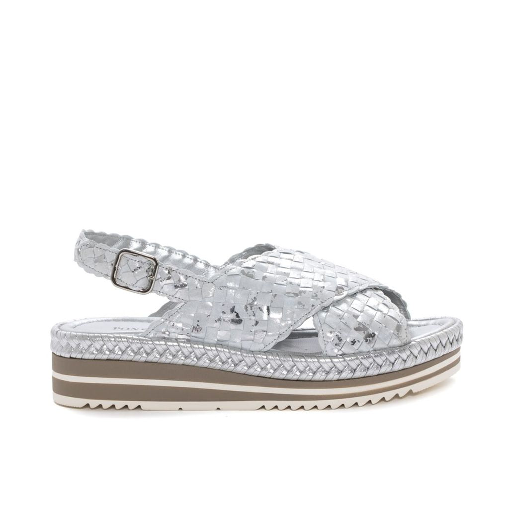 SANDALIA PLATAFORMA MILAN BLANCO