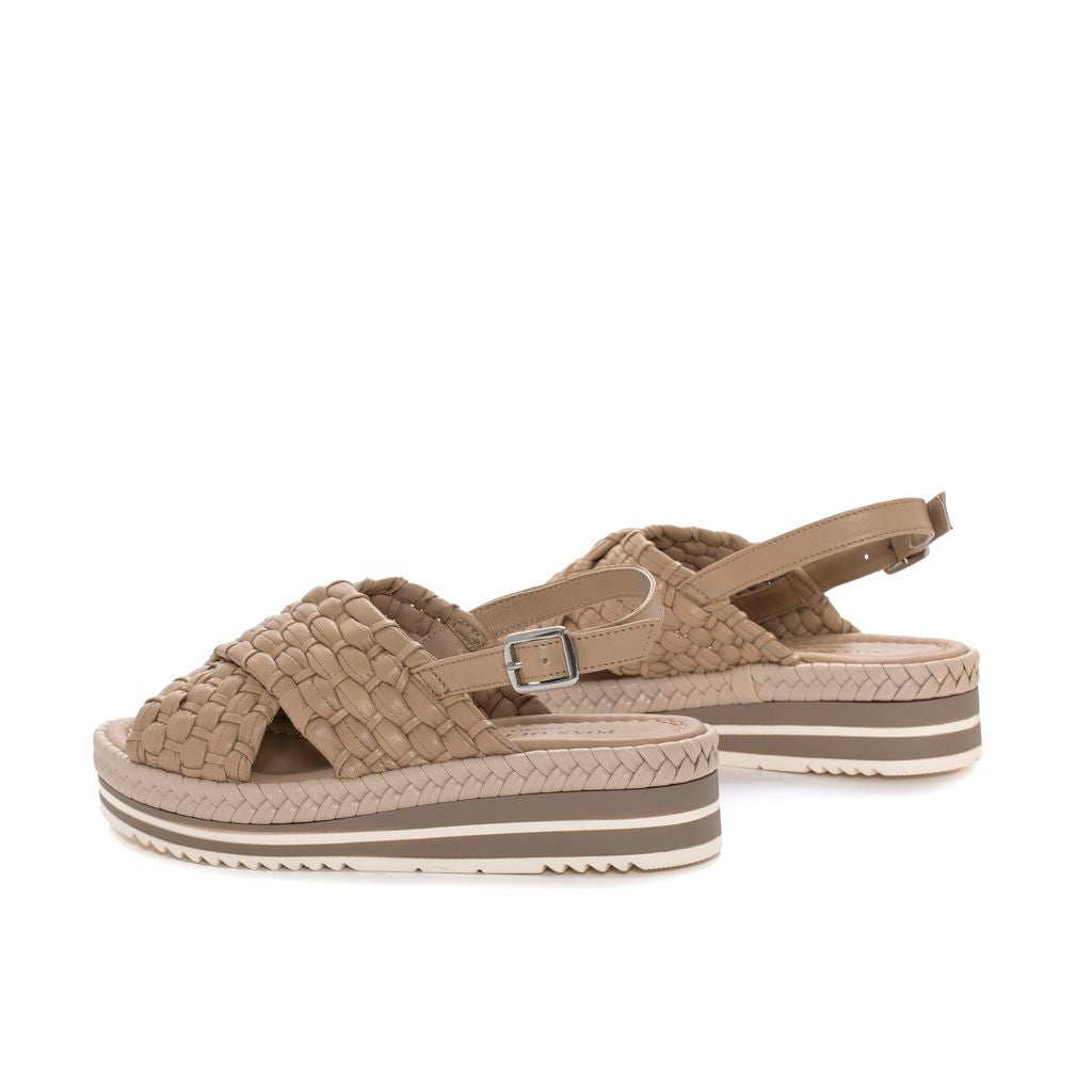 SANDALIA PLATAFORMA MILAN TAUPE