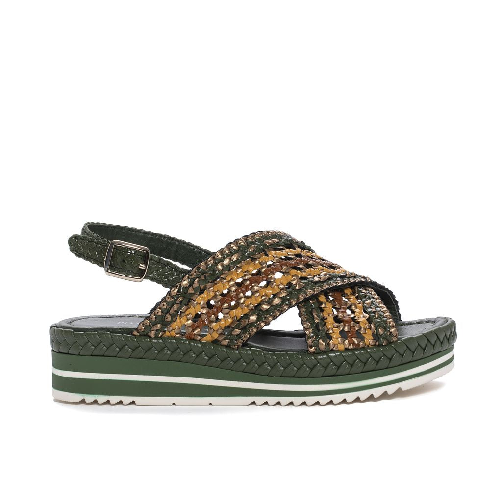 SANDALIA PLATAFORMA MILAN METAL RETXA V230