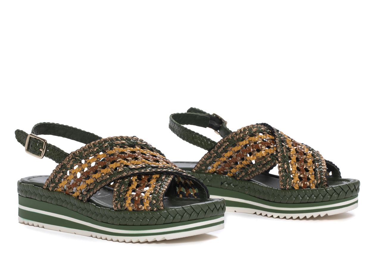 SANDALIA PLATAFORMA MILAN METAL RETXA V230