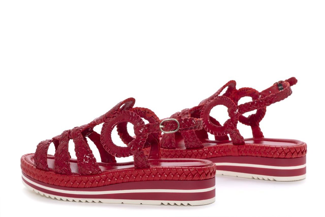 SANDALIA PLATAFORMA MILAN RUBI