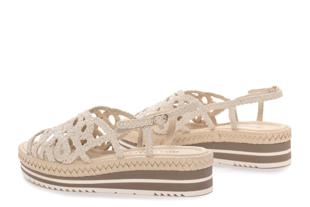 SANDALIA PLATAFORMA MILAN WET SALINAS