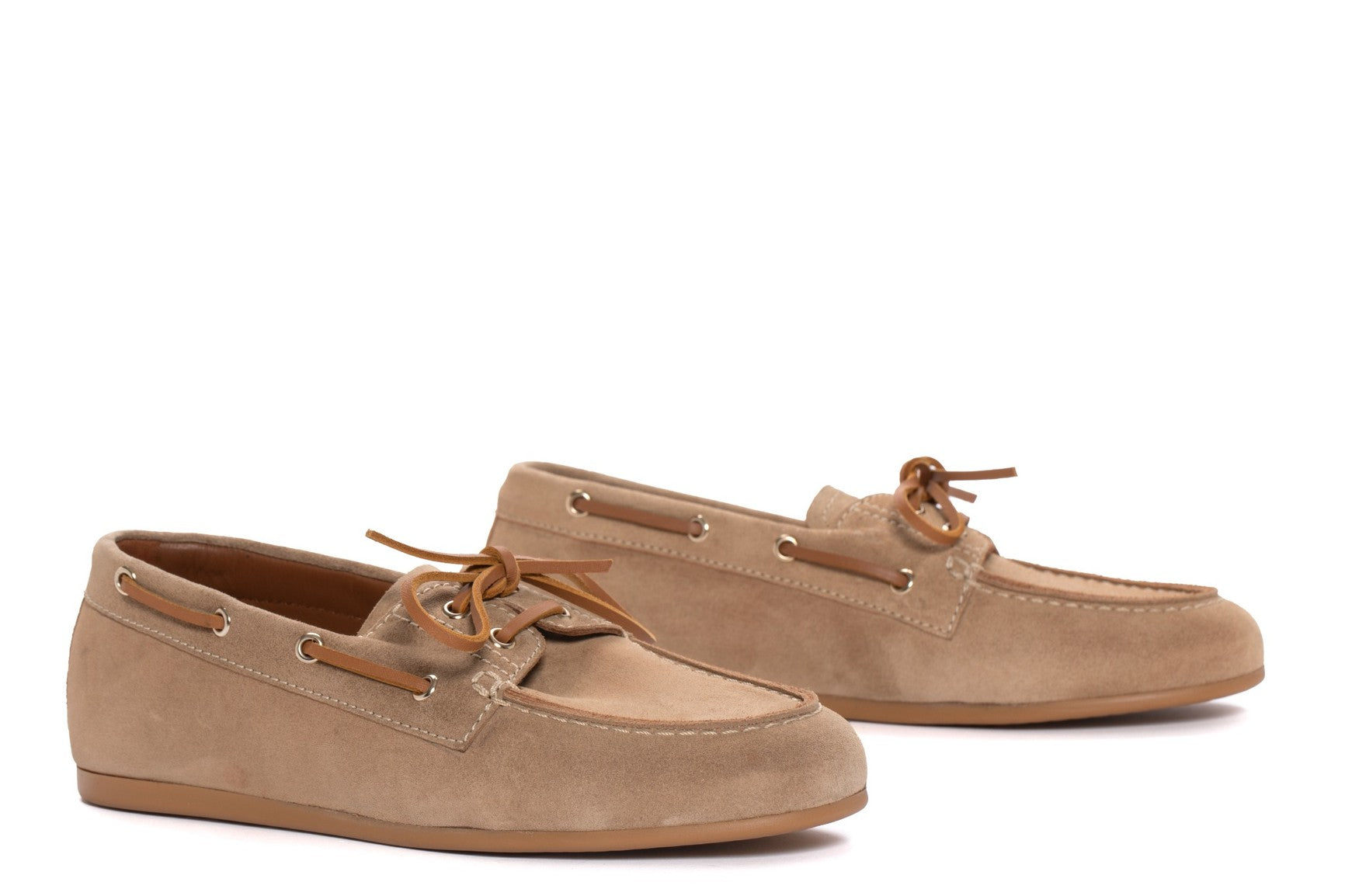 MOCASIN NAUTICO LINA ANTE CAMEL