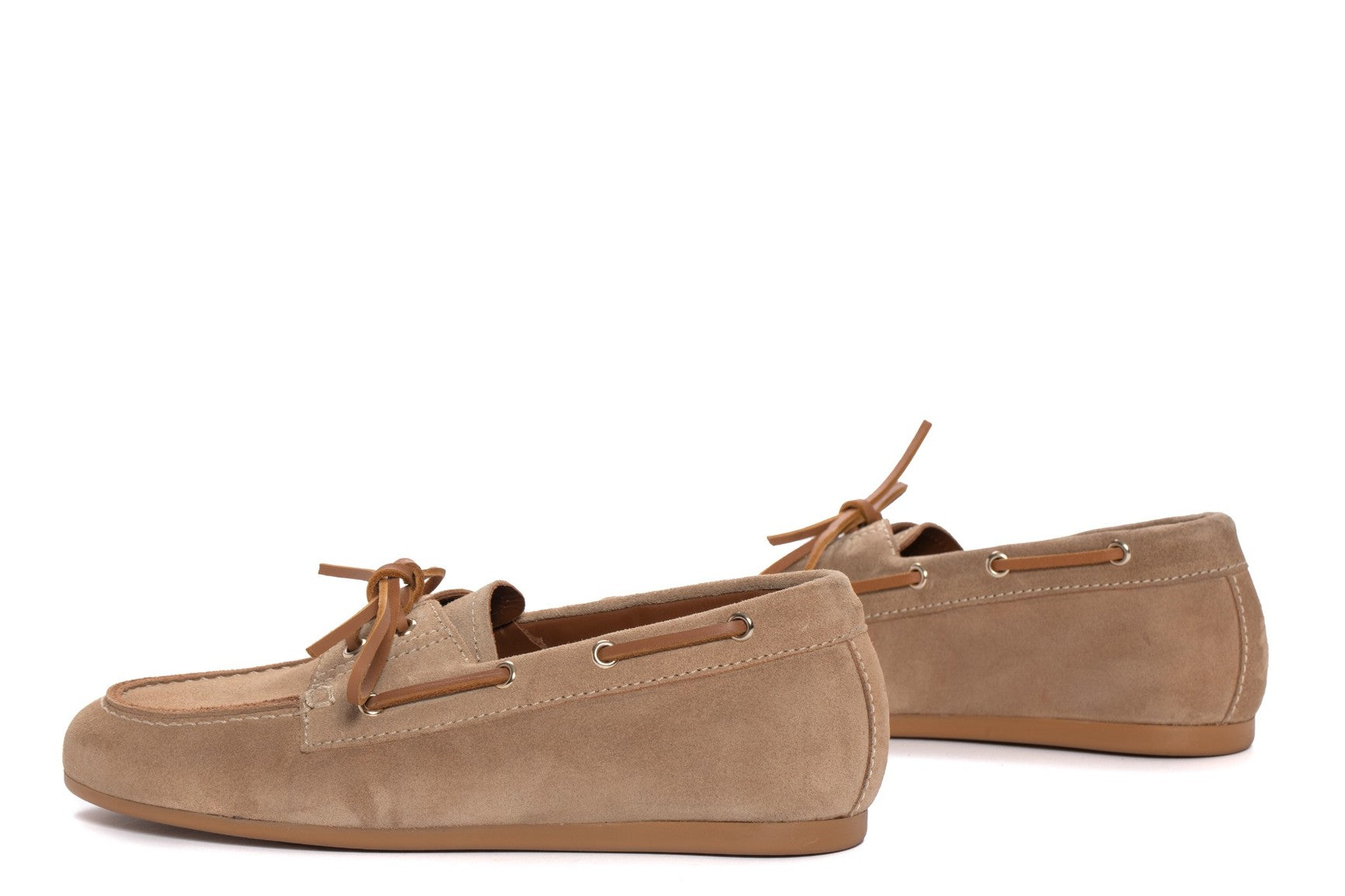 MOCASIN NAUTICO LINA ANTE CAMEL