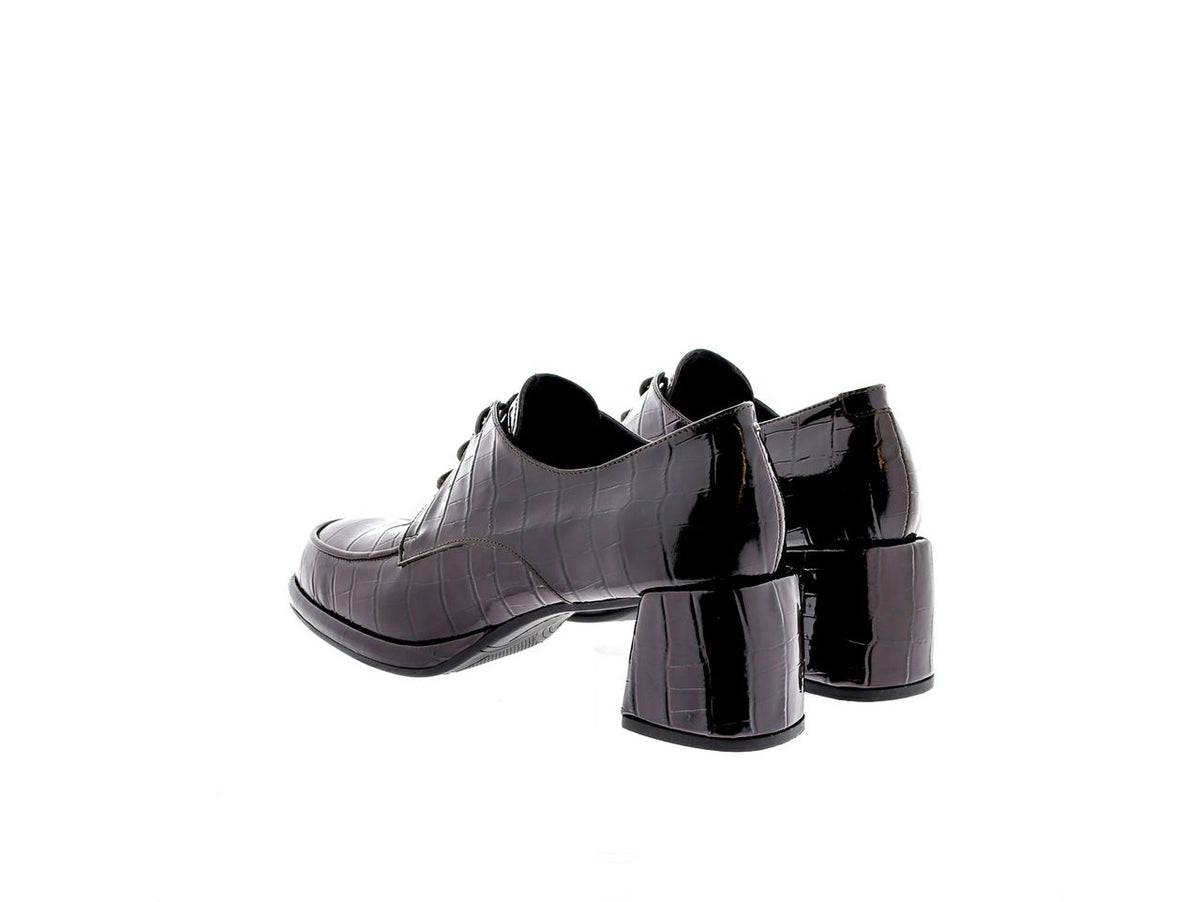 ZAPATO TACON EMILIA COCCO ZAMBIA EBANO