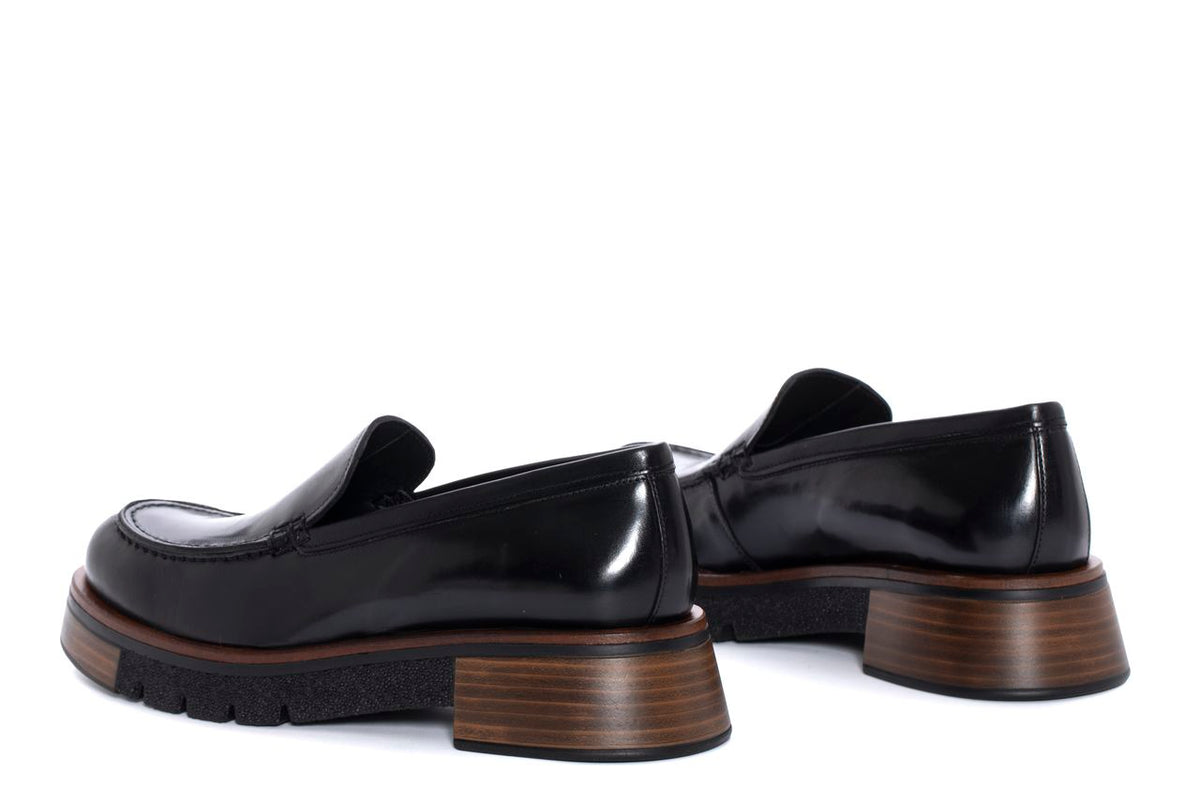MOCASIN PLATAFORMA MALI NEPAL NEGRO
