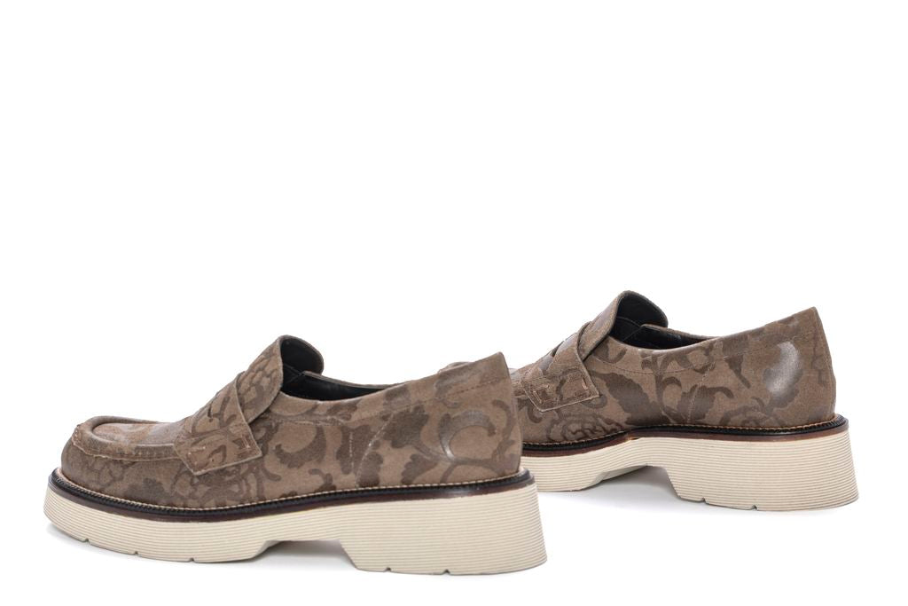 MOCASIN PLATAFORMA JIMMY VELOUR TOPO