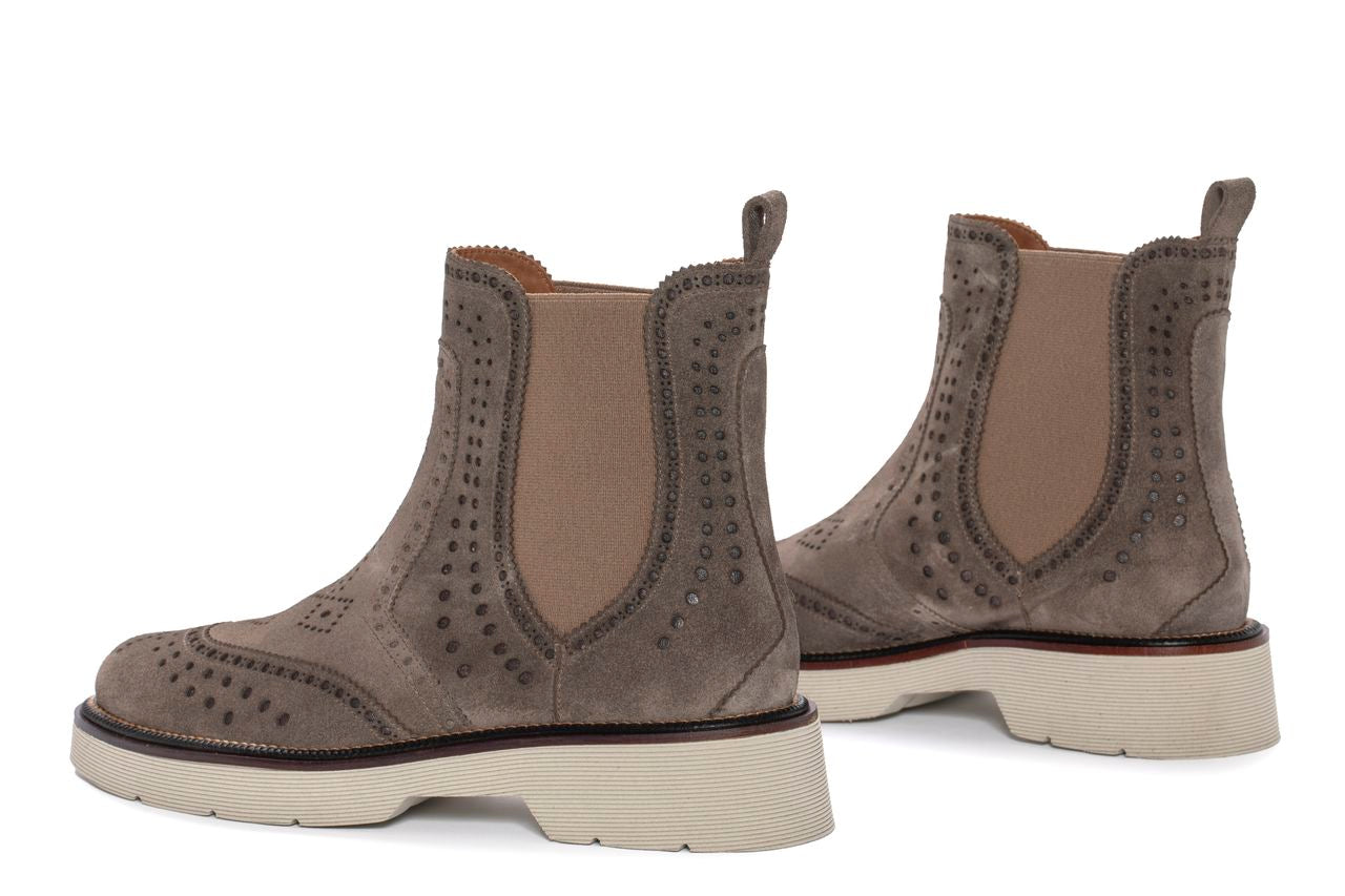 BOTIN PLATAFORMA JIMMY VELOUR TOPO