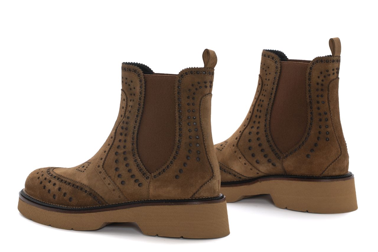 BOTIN PLATAFORMA JIMMY VELOUR TOFFE