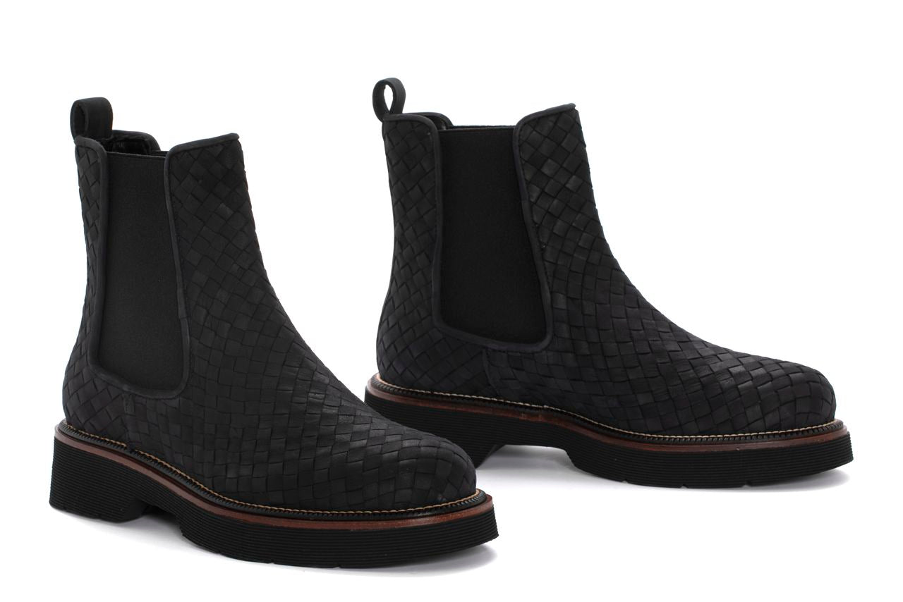 BOTIN PLATAFORMA JIMMY TRZ.ANTE NEGRO