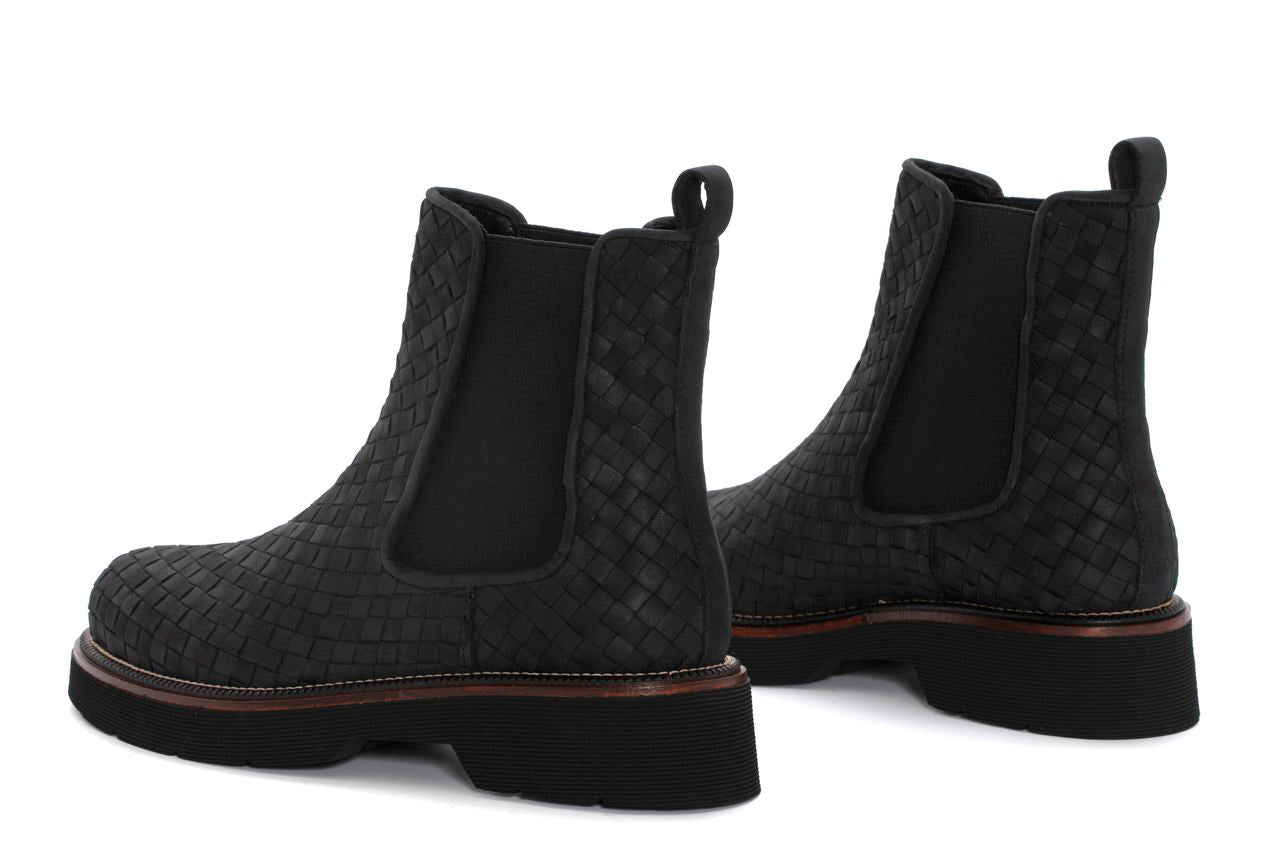 BOTIN PLATAFORMA JIMMY TRZ.ANTE NEGRO