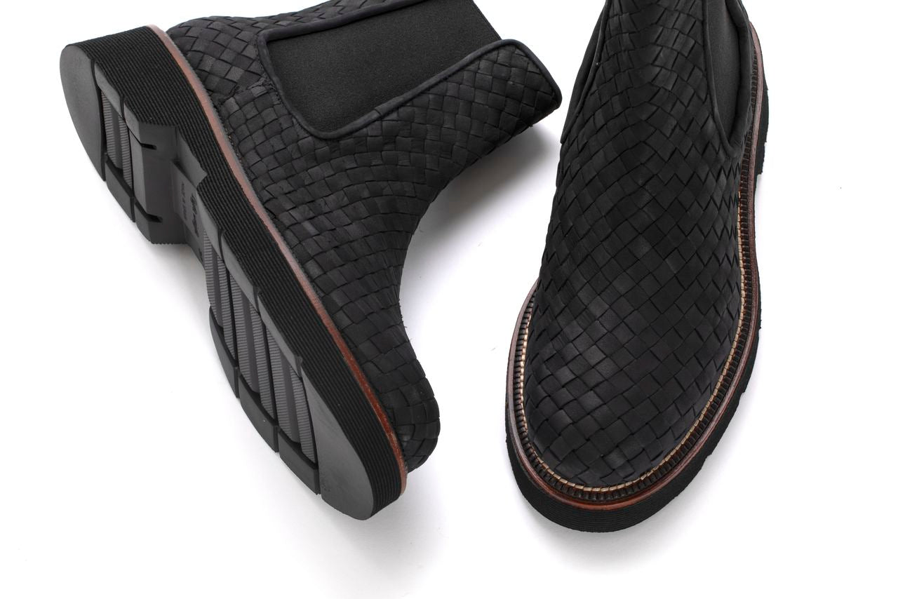 BOTIN PLATAFORMA JIMMY TRZ.ANTE NEGRO