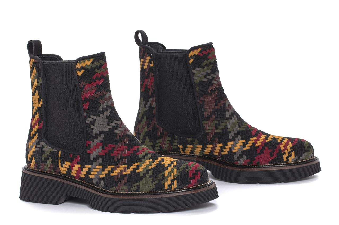 BOTIN PLATAFORMA JIMMY GLASGOW NEGRO C/3