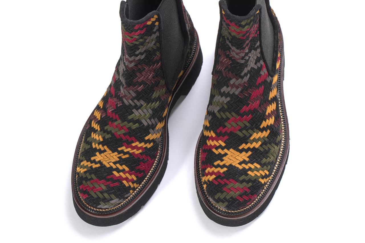 BOTIN PLATAFORMA JIMMY GLASGOW NEGRO C/3