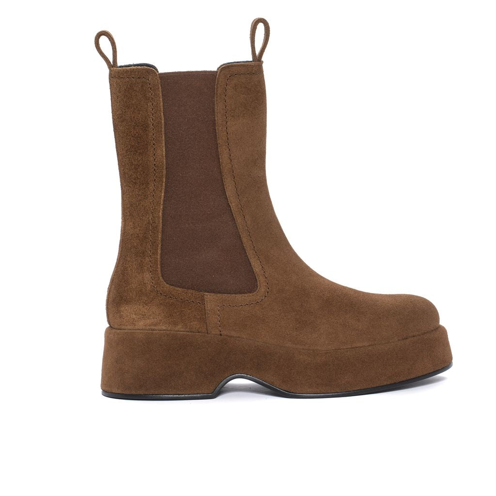 BOTIN PLATAFORMA FLIPER VELOUR TOFFE