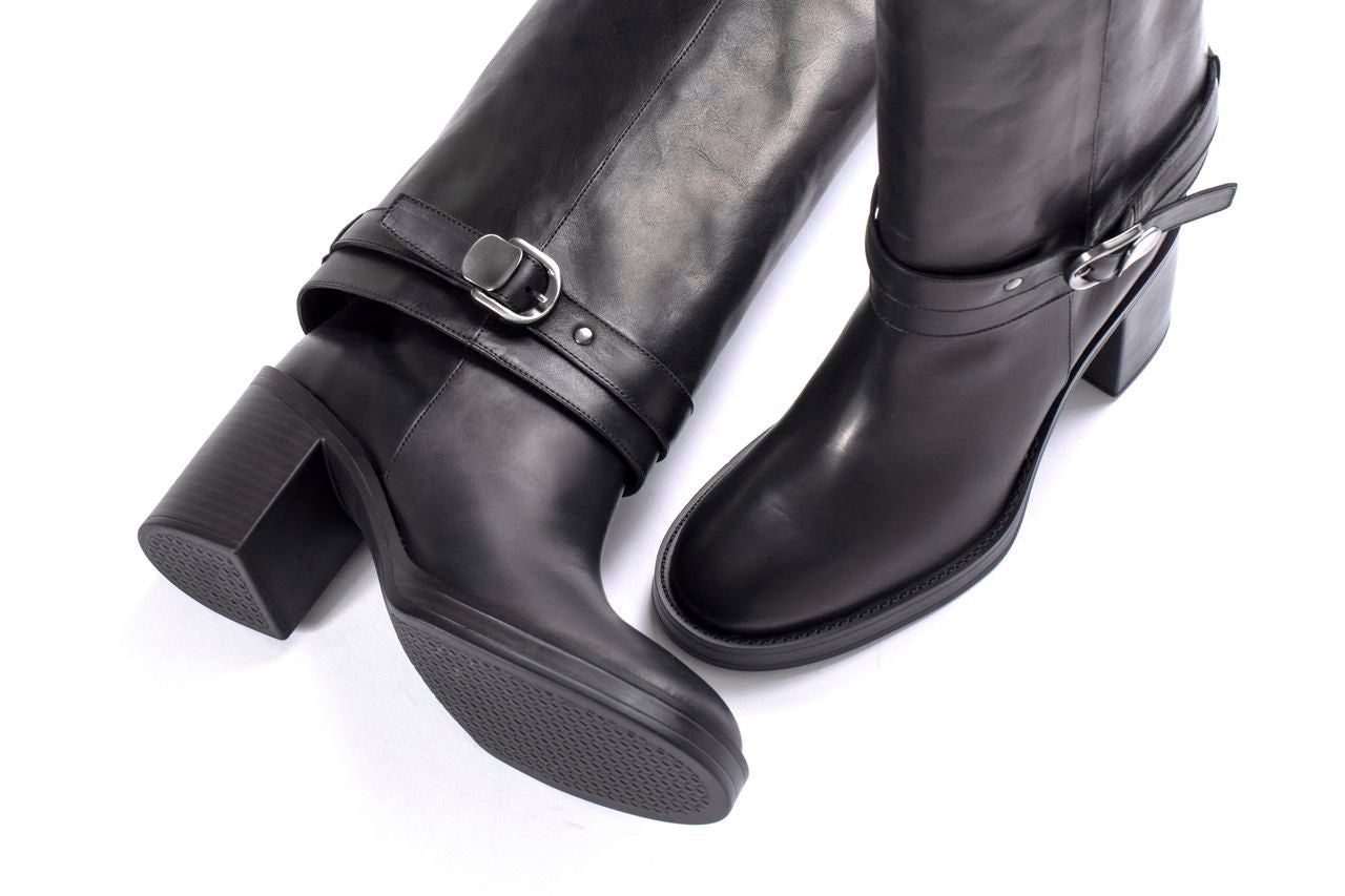 BOTA TACON MABEL MAKETE NEGRO