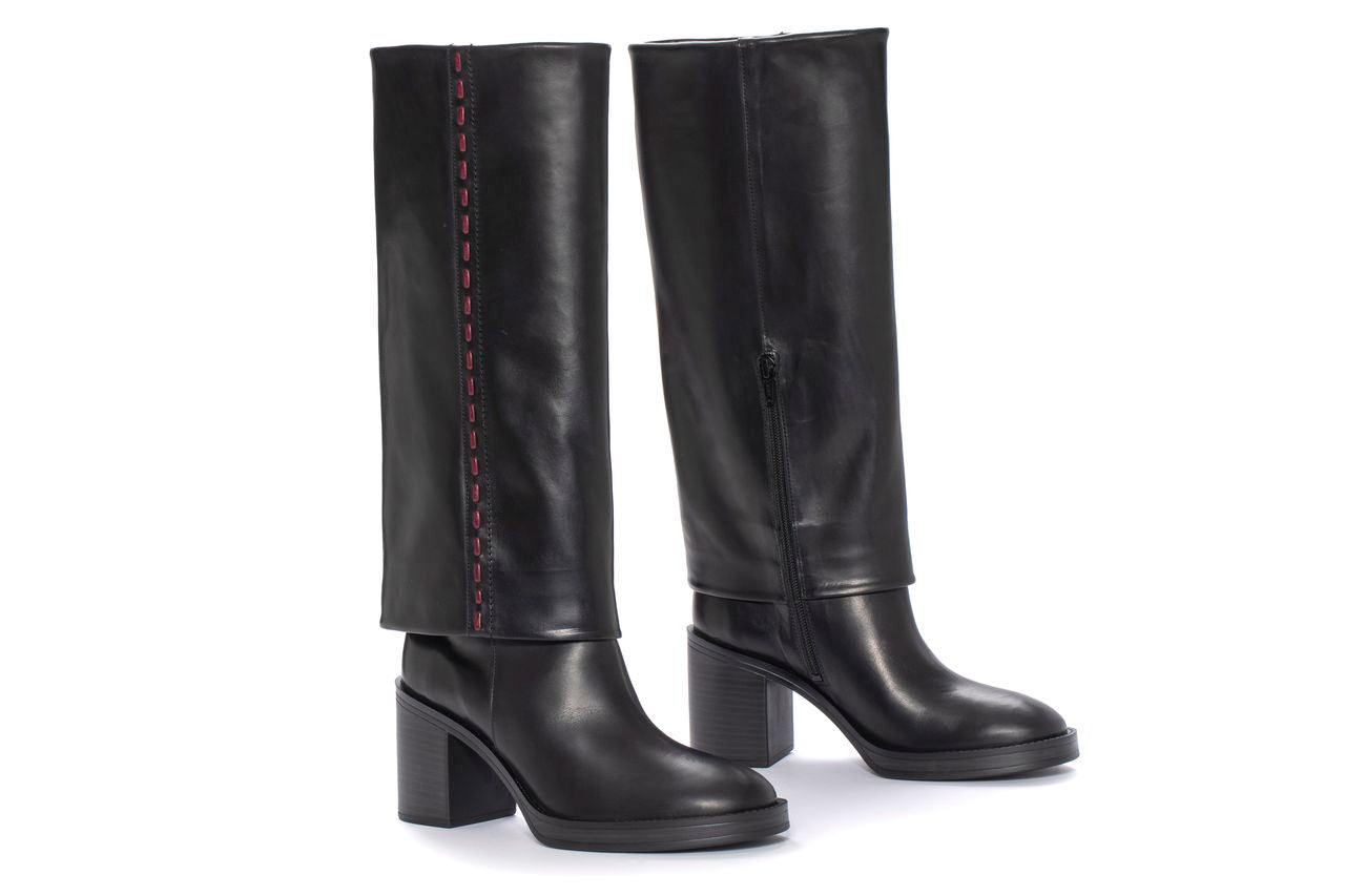 BOTA TACON MABEL MAKETE NEGRO