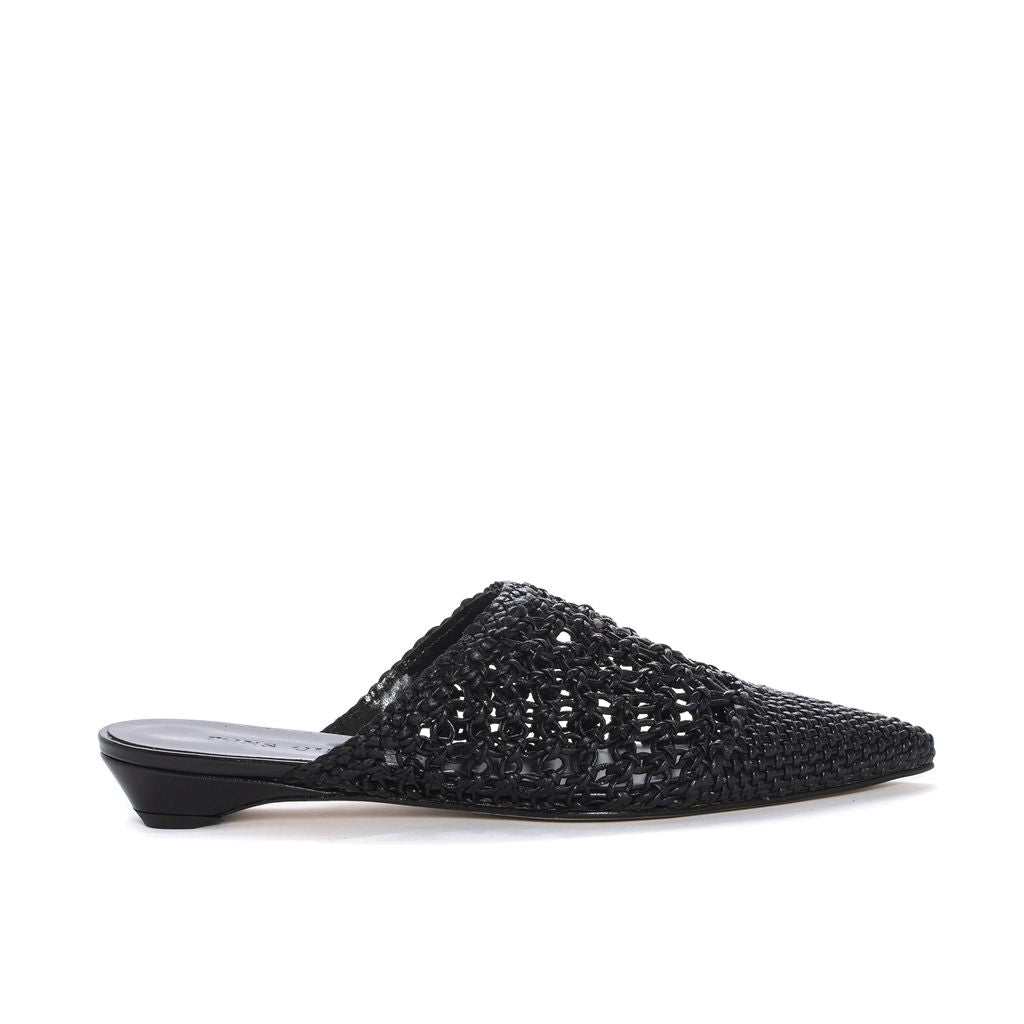 SANDALIA PLANA LUCY NEGRO