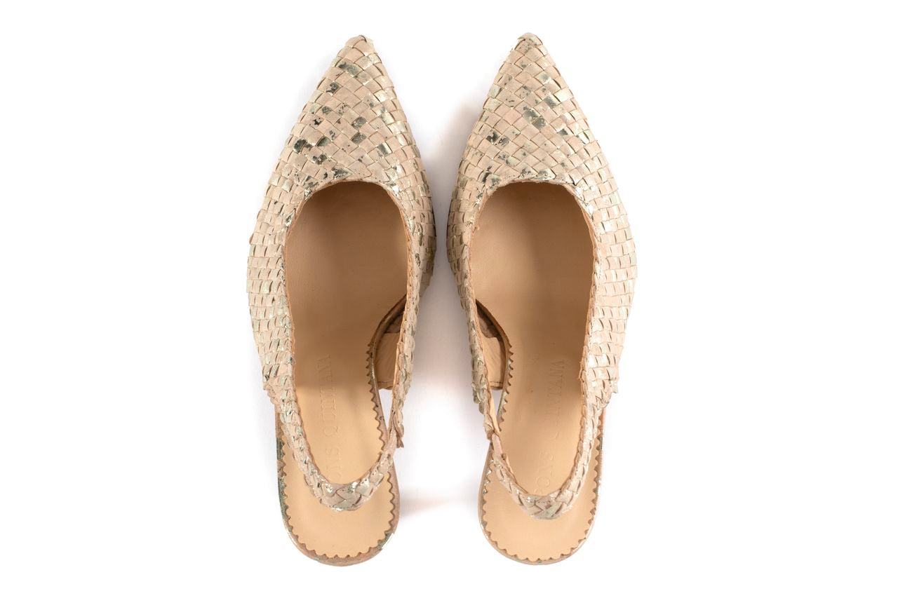 SANDALIA TACON MORITZ GAUDETTE IVORY