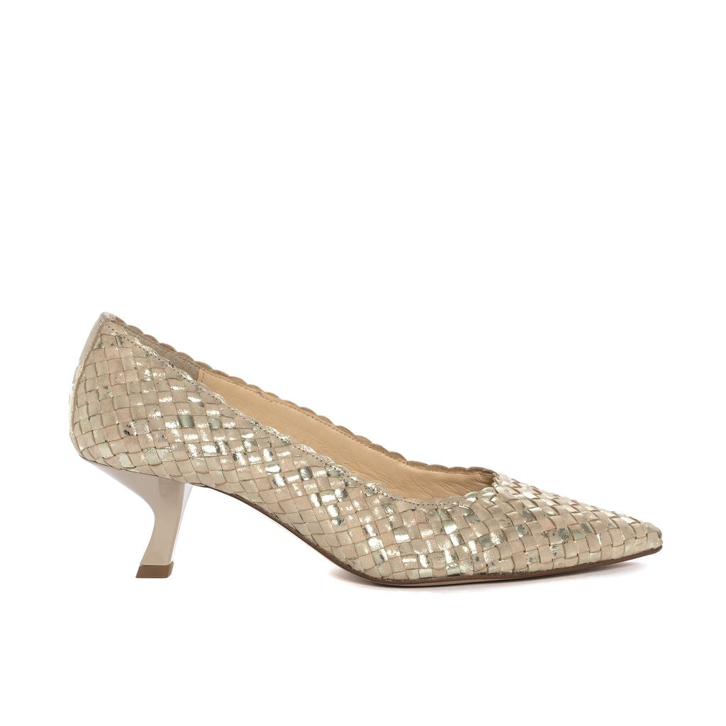 SANDALIA TACON CAROL GAUDET IVORY