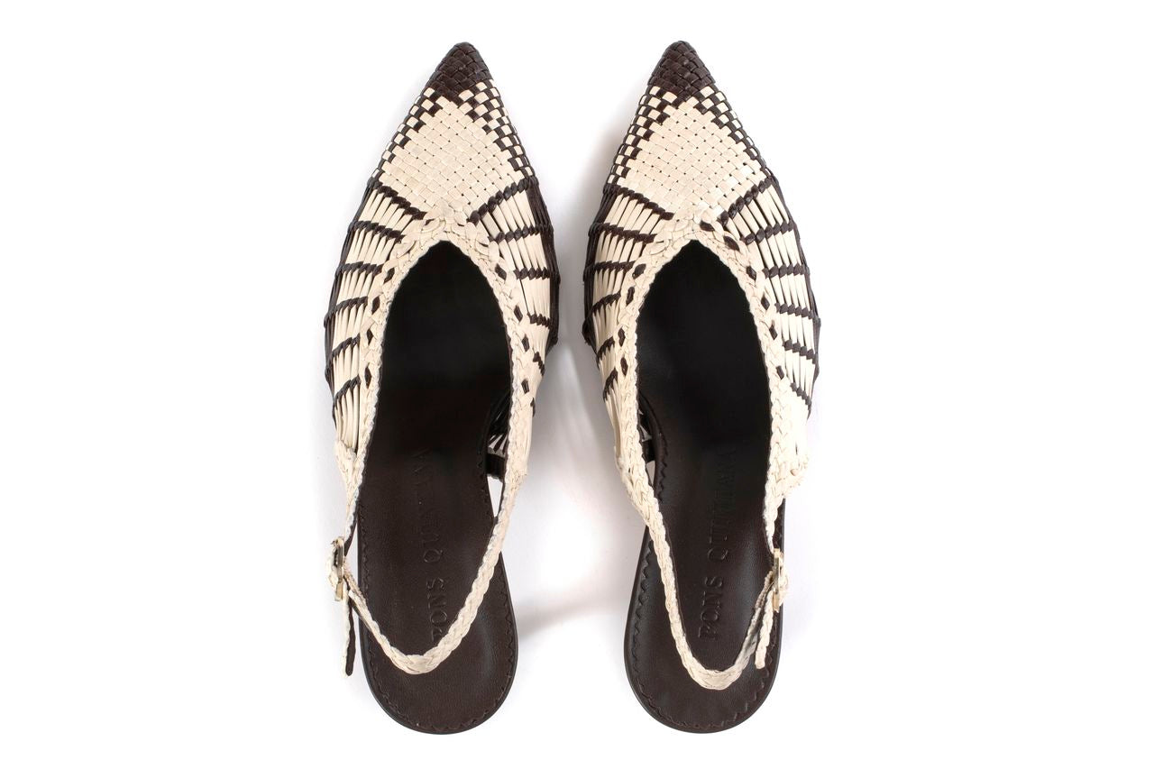 SANDALIA TACON CAROL CAFE+ WET SALINAS