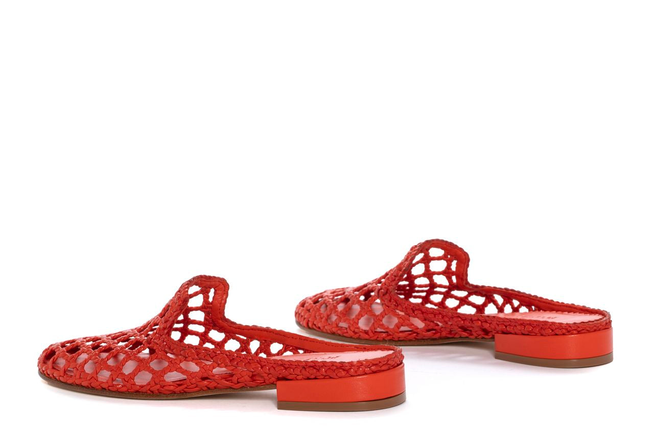 SANDALIA PLANA OTTAWA MANDARINA