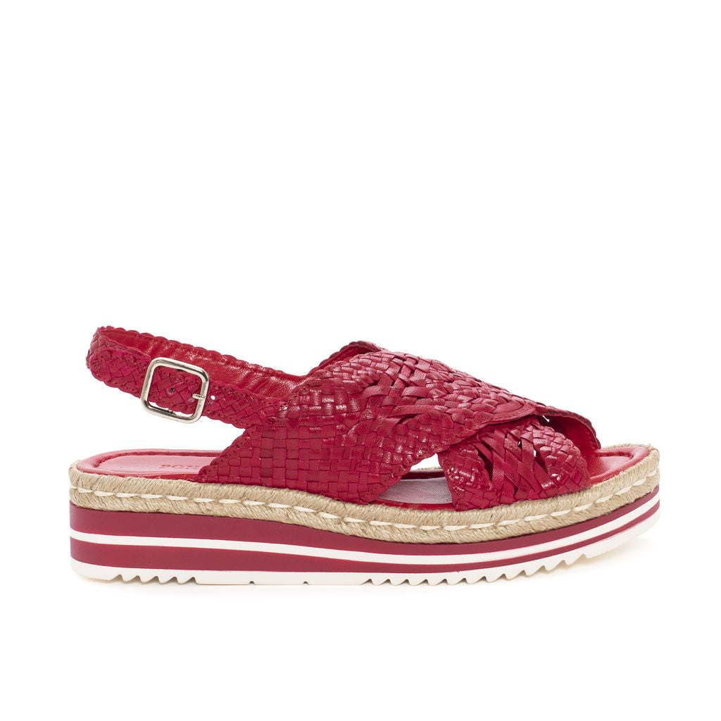 SANDALIA PLATAFORMA MILAN RUBI