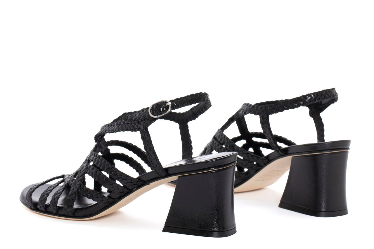 SANDALIA TACON TURIN NEGRO
