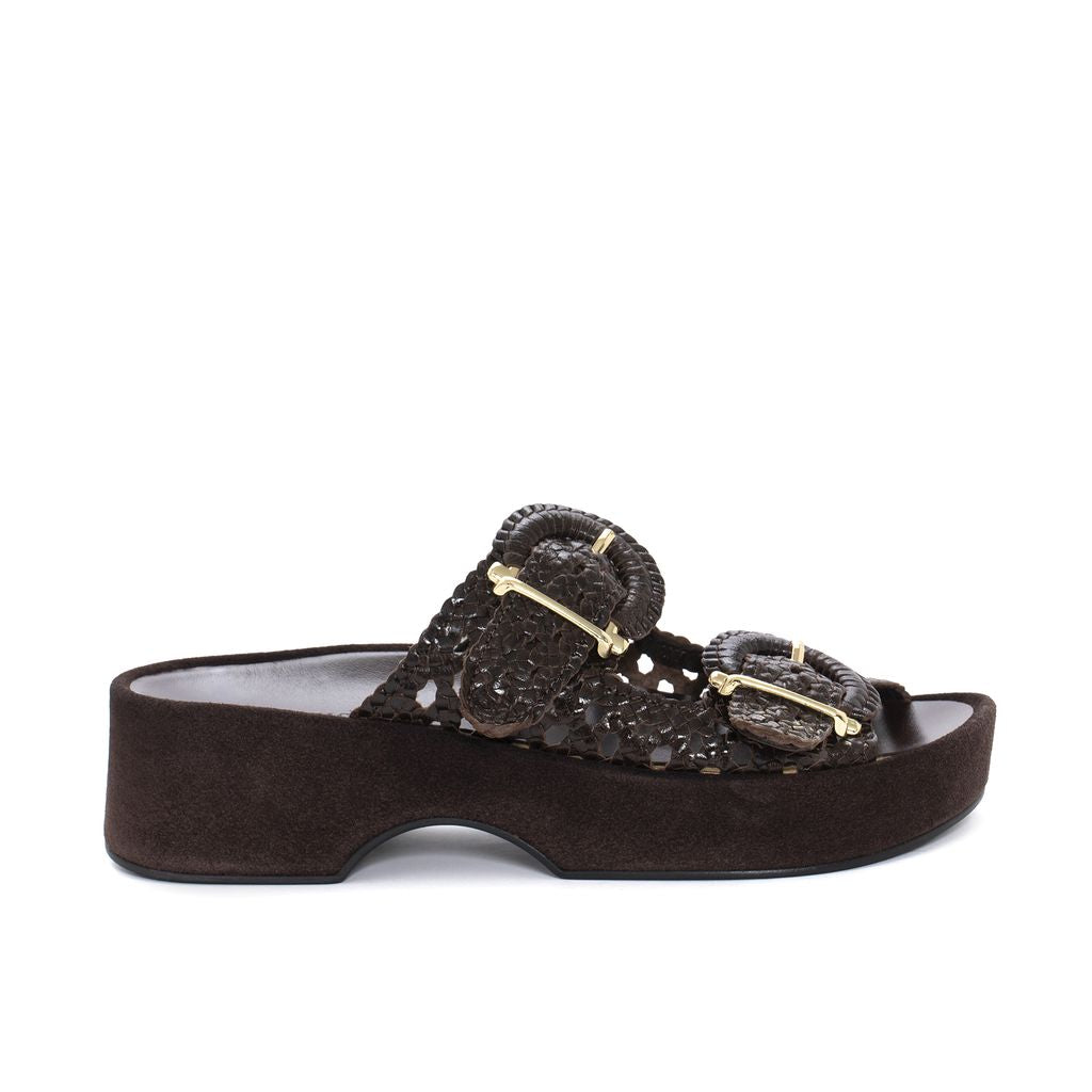 SANDALIA BAREFOOD DONA CAFE