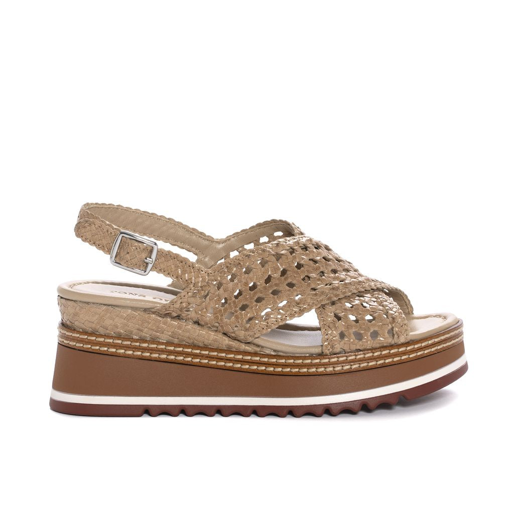 SANDALIA PLATAFORMA VALERI TAUPE