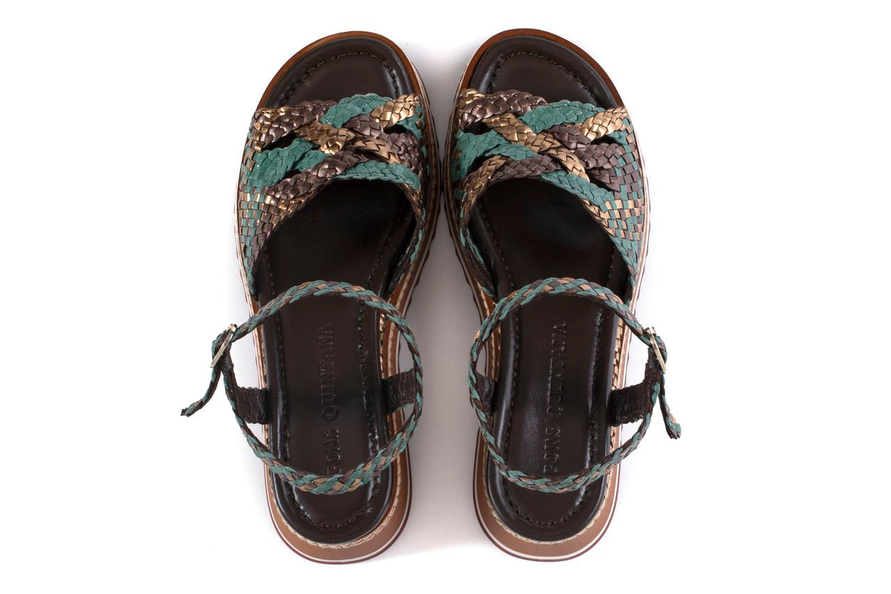 SANDALIA PLATAFORMA VALERI COMBI 36