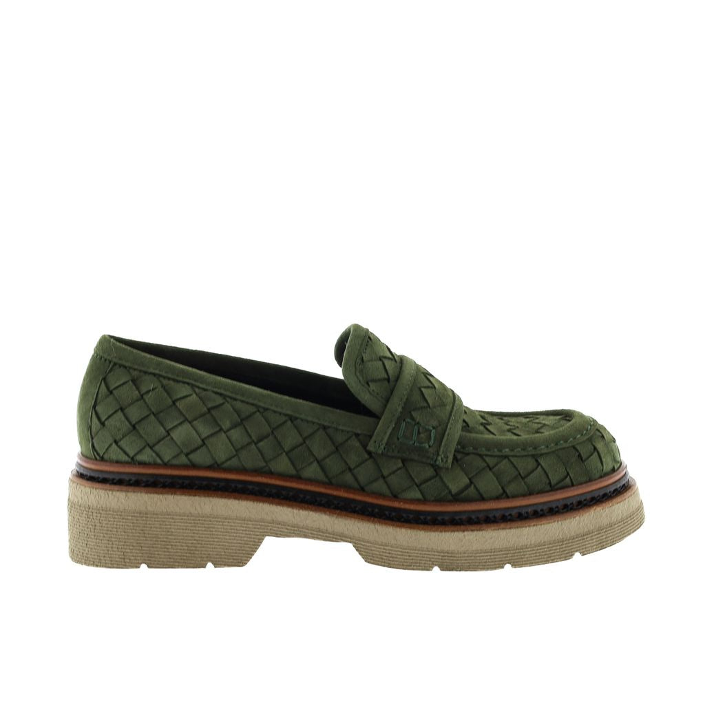 MOCASIN PLATAFORMA YANNY 10MM VELOUR MUSGO