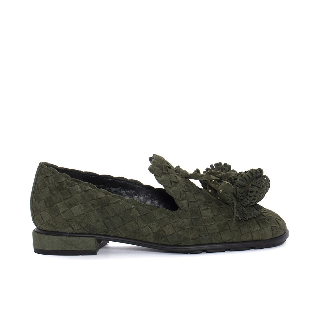 MOCASIN MOLLY 10MM VELOUR MUSGO