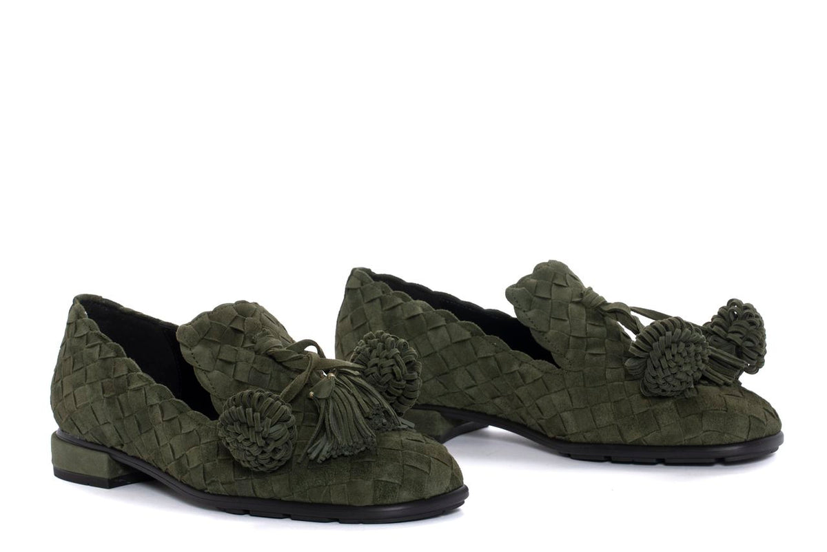 MOCASIN MOLLY 10MM VELOUR MUSGO