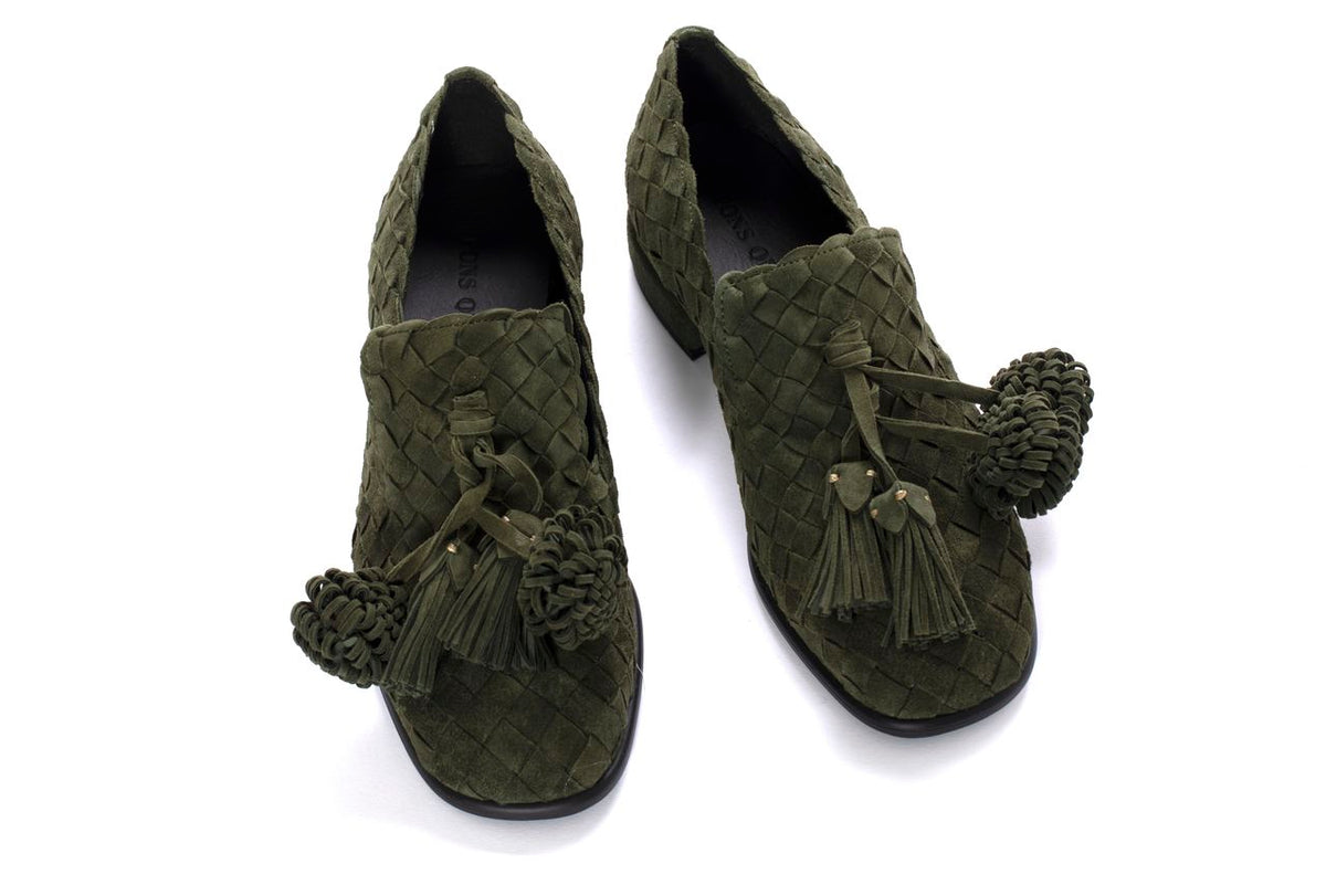 MOCASIN MOLLY 10MM VELOUR MUSGO