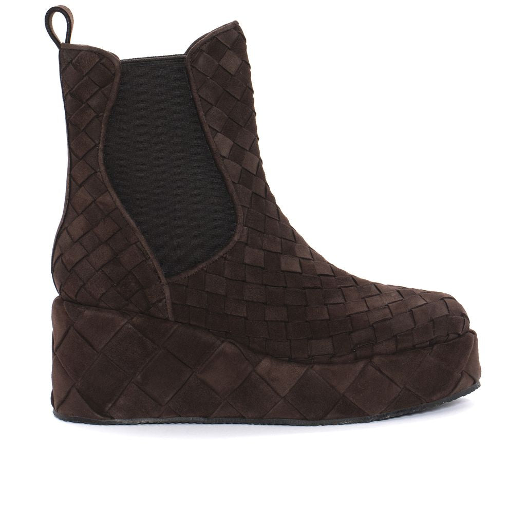 BOTIN PLATAFORMA DALIA VELOUR EXPRESS