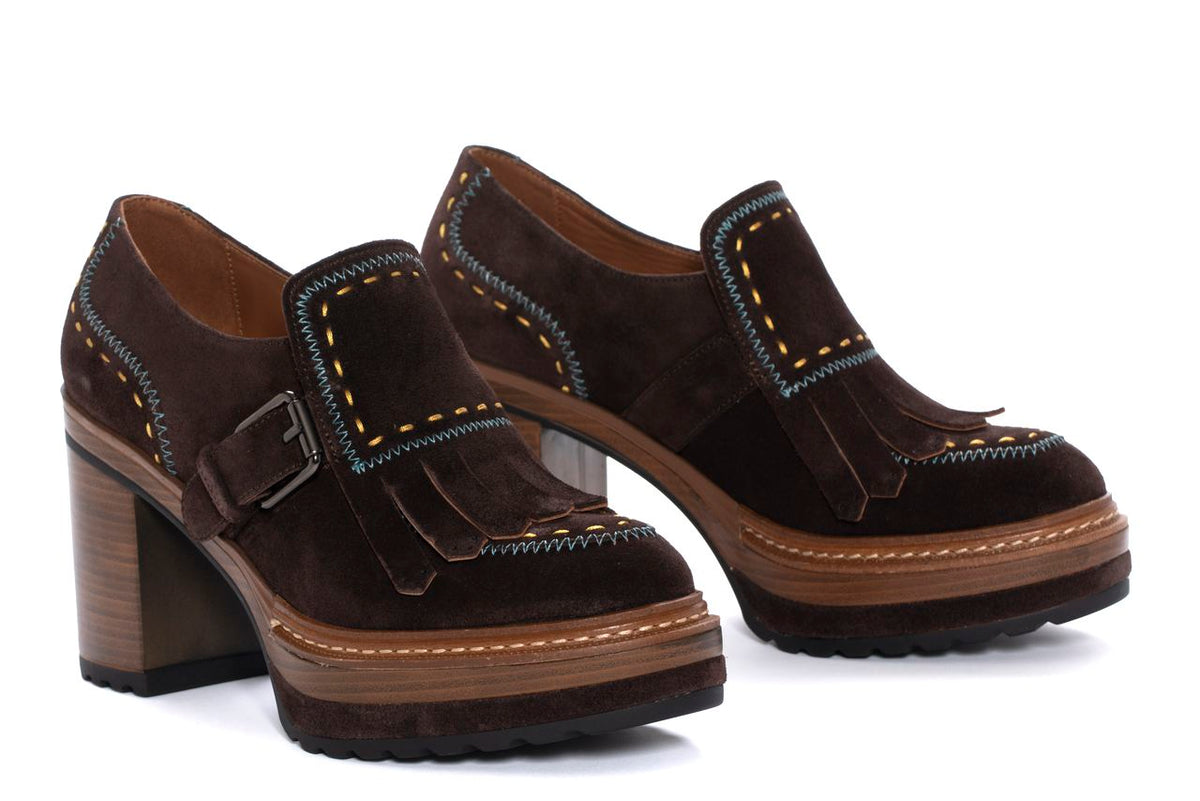 ZAPATO TACON OLIVIA VELOUR EXPRESS